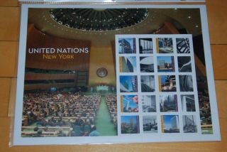 United Nations Un 2013 Greetings From York Stamp Sheet Mnh