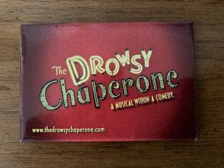 The Drowsy Chaperone Broadway Musical Magnet Tony Award Winner