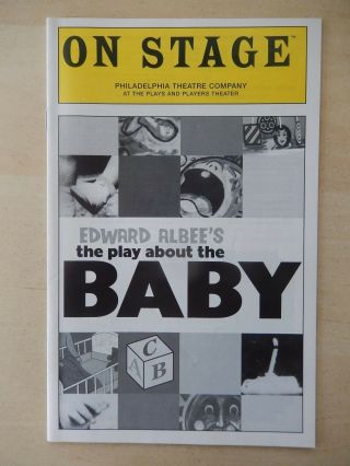 March/april 2002 - Plays And Players Theatre Playbill - The Play About The Baby