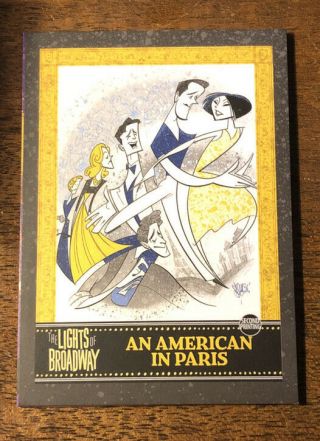 The Lights Of Broadway Cards An American In Paris (reissue) Autumn 2017