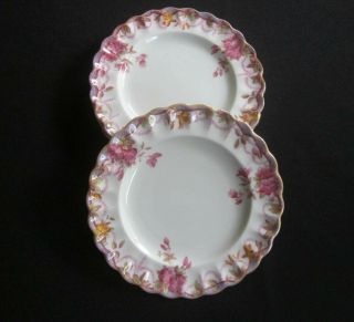 Set Of 4 Copeland Spode Irene Bread And Butter Plates 6 1/4 " Pattern Y6470
