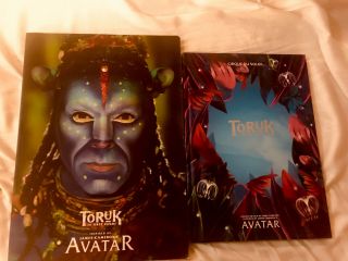 2 Cirque Du Soleil Toruk Books Inspired By The Movie Avatar Costumes