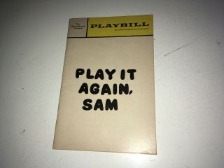 Play It Again Sam Theatre Program 1969 Woody Allen Broadway Comedy Playbill