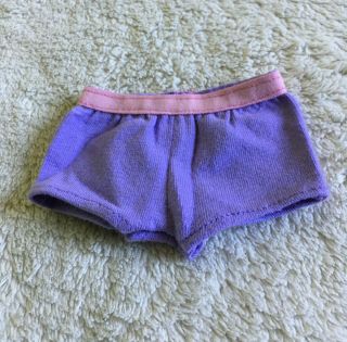 Pastel Purple Pink Shorts / Underwear For Msd Bjd Doll