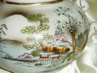 Vintage Asian Hand Painted,  Made in Japan,  Fine China,  TEA POT 2