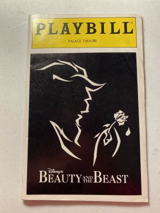 Beauty And The Beast Broadway Cast Playbill October 1994