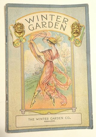 Winter Garden Program The Passing Show Of 1917,  J.  J.  Schubert,  Chalmers Car Ad