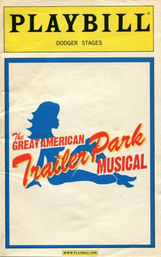 Playbill: The Great American Trailer Park Musical (september 2005)