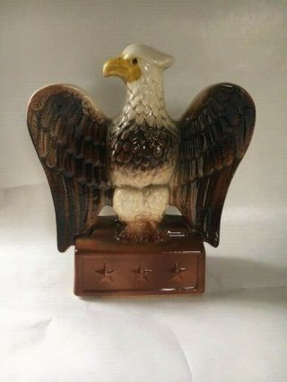 Mccoy Vintage Ceramic American Bald Eagle Bank Emigrant Industrial Savings Bank