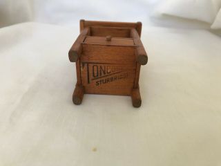 Dollhouse Miniature Toncoss Sturbridge Nightstand with Drawer 1:12 3