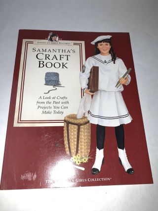 American Girl Doll Samantha Craft Book