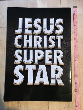 Jesus Christ Superstar Broadway Musical 2012 Souvenir Program/ Tony Voter Gift