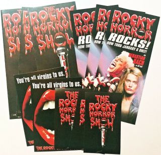 Rocky Horror Show Broadway Revival Flyers/post Card/sticker