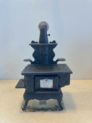Chrynsbon Vintage Black Stove 1:12 Assembled From Kit 2