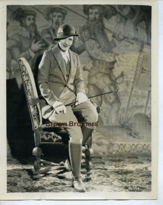 Vintage 1930s Hollywood Ruby Keeler In Mens Clothing Photo - Brown Bros