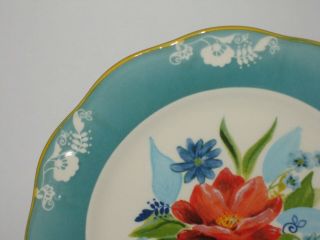 Pioneer Woman SPRING BOUQUET SET of 4 SALAD PLATES 3