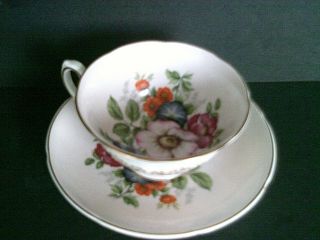 Vintage Royal Grafton Fine Bone China Tea Cup And Saucer