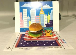 Re - Ment Gudetama World Gourmet Tour Sanrio Gudetama York Burger