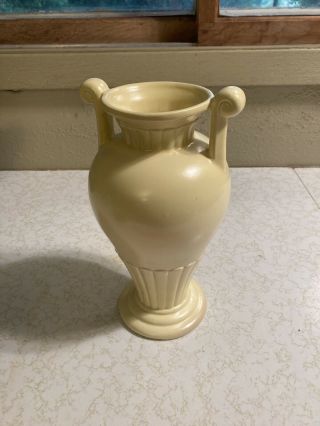Red Wing Vase 785.  Vintage Yellow 10.  5 “tall