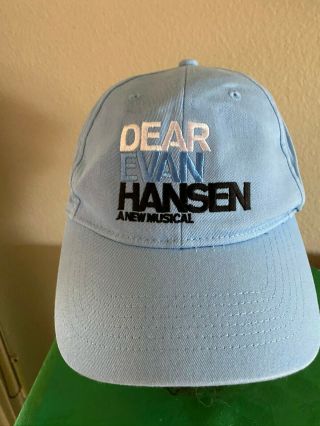 Broadway Memorabilia - Dear Evan Hansen Embroidered Hat.