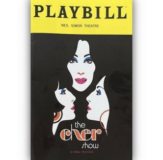 The Cher Show Playbill,  Stephanie J Block Broadway Program