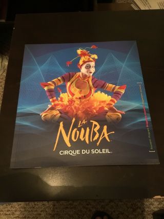La Nouba Cirque Du Soleil Pleasure Island Downtown Disney Souvenir Program