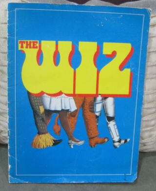 Theater Program The Whiz Signed Stephanie Mills,  Brown,  Duquesnay,  Dove,  Richardson