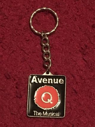 Avenue Q The Musical Key Chain Broadway Theater Theatre
