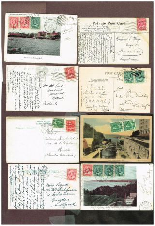 Canada Postcards Foreign Destinations Europe (bef5,  5