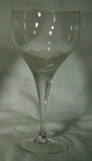 Rosenthal Crystal Lotus Blossoms Frosted Petals Wine Goblet Or Glass - 5 - 7/8 "