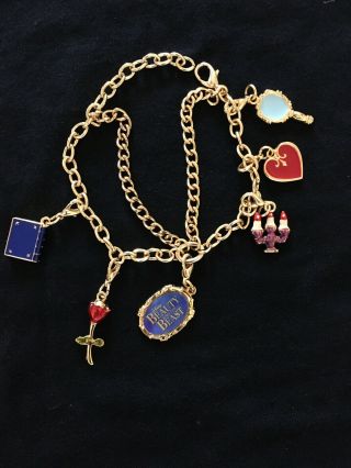 Disney - Beauty And The Beast: The Broadway Musical - Charm Bracelet Cute