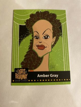 Lights Of Broadway Cards 2019 Edition Amber Gray Hadestown