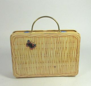 Elite Gift Boxes Miniature Picnic Basket Tin American Girl Doll Sized Mini Ants