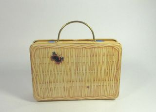 Elite Gift Boxes Miniature Picnic Basket Tin American Girl Doll Sized Mini Ants 2