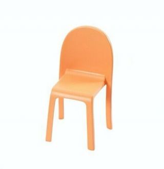 Mattel Barbie® DreamHouse™ Playset Replacement Doll Size Orange Chair Part Only 3