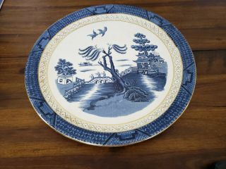 Booths Ye Olde Willow 14 Inch Platter
