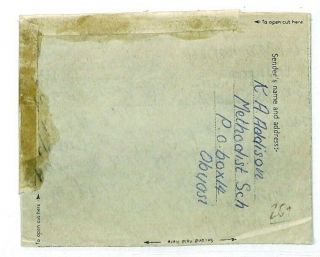 GOLD COAST Obuasi GERMANY Stuttgart Air Letter Cover 1949{samwells - covers} CW256 2