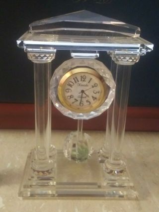Xanadu CRYSTAL clock & Miniature Mantle Clock 3