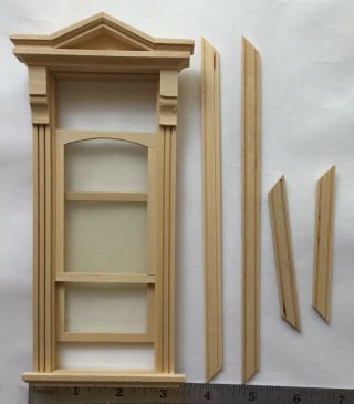 Dollhouse Miniature Houseworks Victorian Large Window With Interior Trim