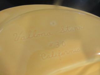 VALLONA STARR CORN 12 1/2 INCH OVAL DIVIDED SERVING/RELISH DISH 3