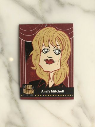 Anaïs Mitchell Lights Of Broadway Card 2019 Edition