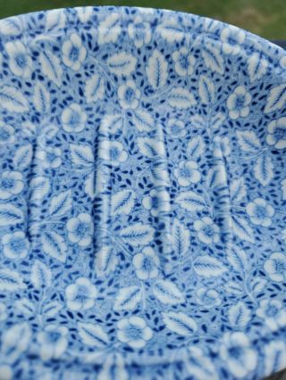 Vintage MASON ' S Wedgwood BLUE & WHITE Crabtree & Evelyn SOAP DISH 3