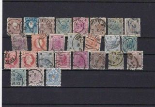 Austria Early Stamps On Large Stock Card Ref R547