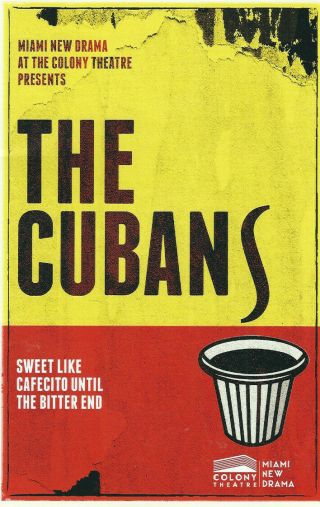 " The Cubans " Program From Colony Theatre - Miami Beach,  Florida - Feb.  15,  2020