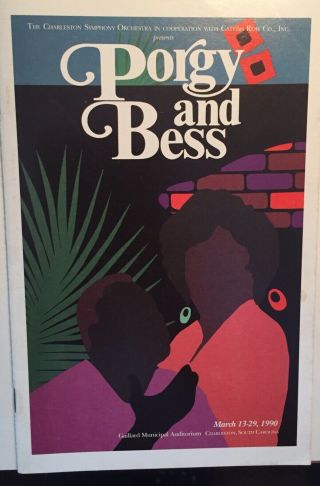 Charleston,  Sc Porgy And Bess Production Program 1990