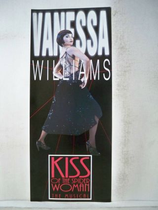 Kiss Of The Spider Woman Herald Vanessa Williams Broadhurst Theatre Nyc 1994