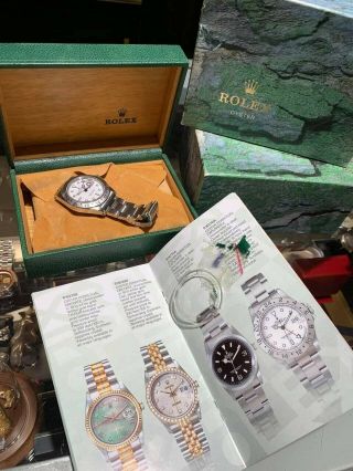 Rolex Explorer II 16570 White Dial Polar Watch and book 2