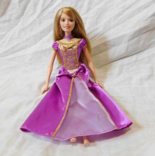 Barbie Island Princess Luciana 2007 Mattel Purple Dress