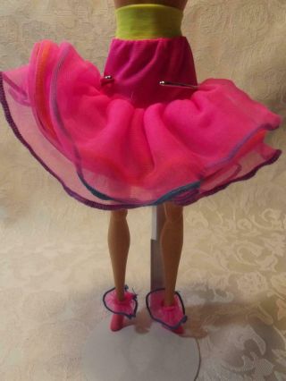 Barbie 1989 Barbie Dance Club Skirt And Socks