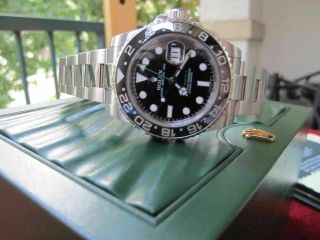 Rolex Gmt - Master Ii 116710 Stainless Steel Black Ceramic Bezel Papers
